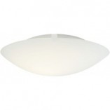 Plafon szklany biały Nordlux 25cm - Eleganckie oświetlenie