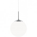 Lampa wisząca Cafe Nordlux - szklana kula, biała 25cm