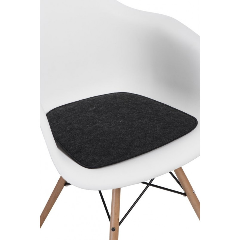 Poduszka na Krzesło Arm Chair Czarna Intesi - Komfort i Styl