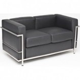Sofa skórzana 2-osobowa Kubik 130cm | D2 Design