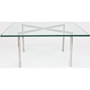 Stolik szklany kwadratowy BA1 100x100cm - D2.Design | Kup Teraz