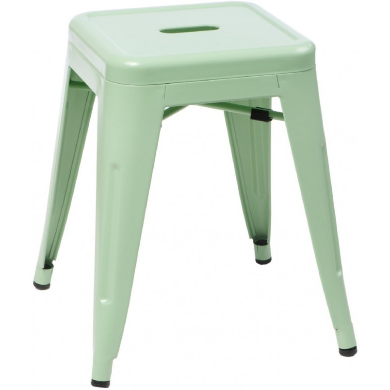 Taboret metalowy Paris zielony D2 Design - Styl i funkcjonalność
