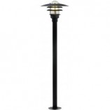Lampa Ogrodowa Stojąca Lonstrup Czarna | Nordlux
