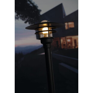 Lampa Ogrodowa Stojąca Lonstrup Czarna | Nordlux