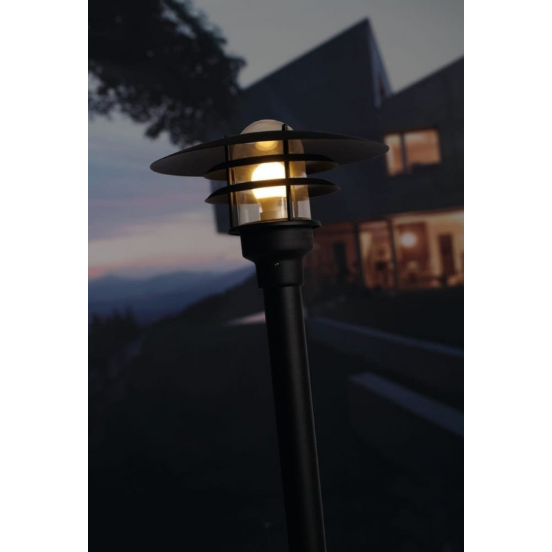 Lampa Ogrodowa Stojąca Lonstrup Czarna | Nordlux