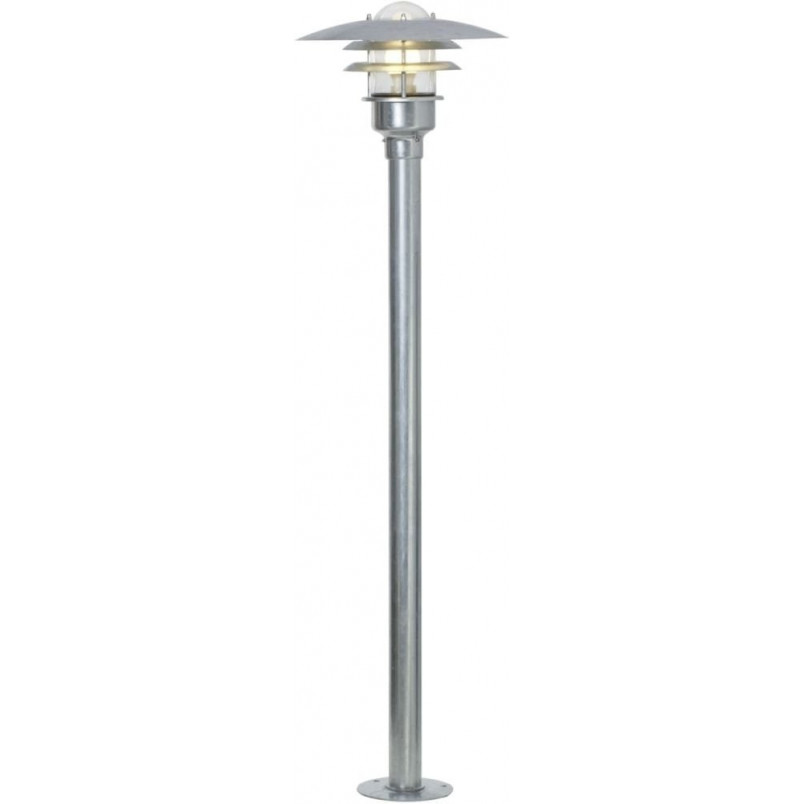 Lampa Ogrodowa Lonstrup Nordlux - Srebrna, E27 | Sklep z Oświetleniem
