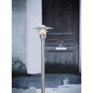 Lampa Ogrodowa Lonstrup Nordlux - Srebrna, E27 | Sklep z Oświetleniem