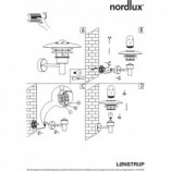 Kinkiet ogrodowy Lonstrup 22 czarny | Nordlux - Sklep