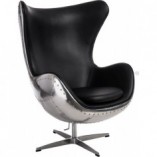 Fotel obrotowy Jajo - Design D2.Design | Czarny