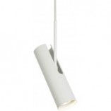 Lampa wisząca tuba Mib 6cm biała | Design For The People