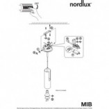 Lampa wisząca tuba Mib 6cm biała | Design For The People