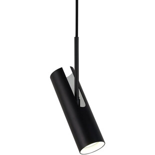 Lampa wisząca tuba minimalistyczna Mib 6 Czarna marki Dftp