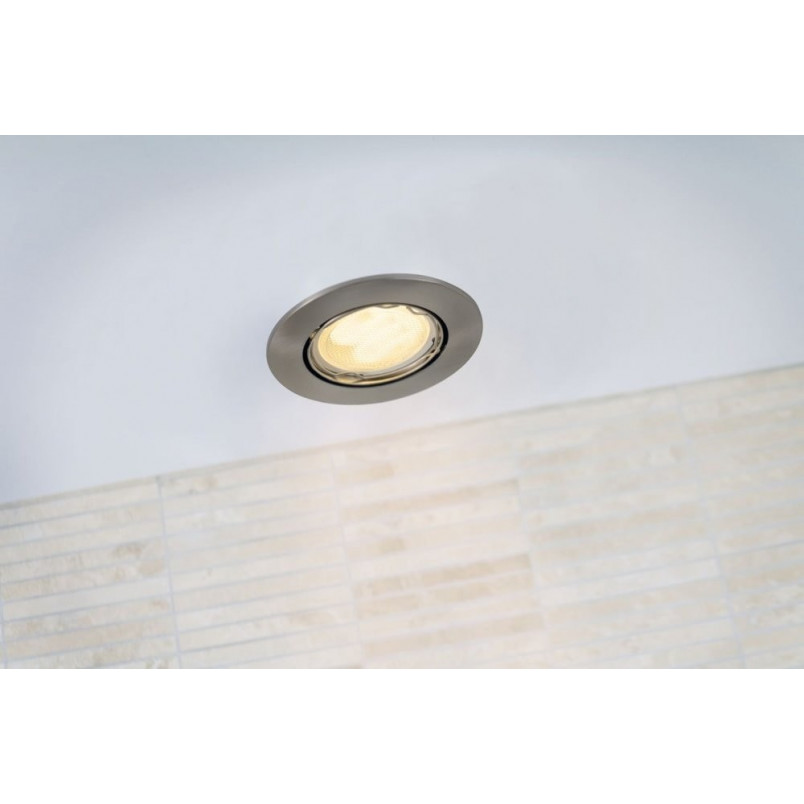 Oprawa Mixit IP23 Nordlux - Stal Szczotkowana | Downlight GU10