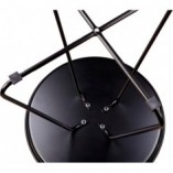 Stolik metalowy Rod 63cm czarny Nordifra - Skandynawski Design