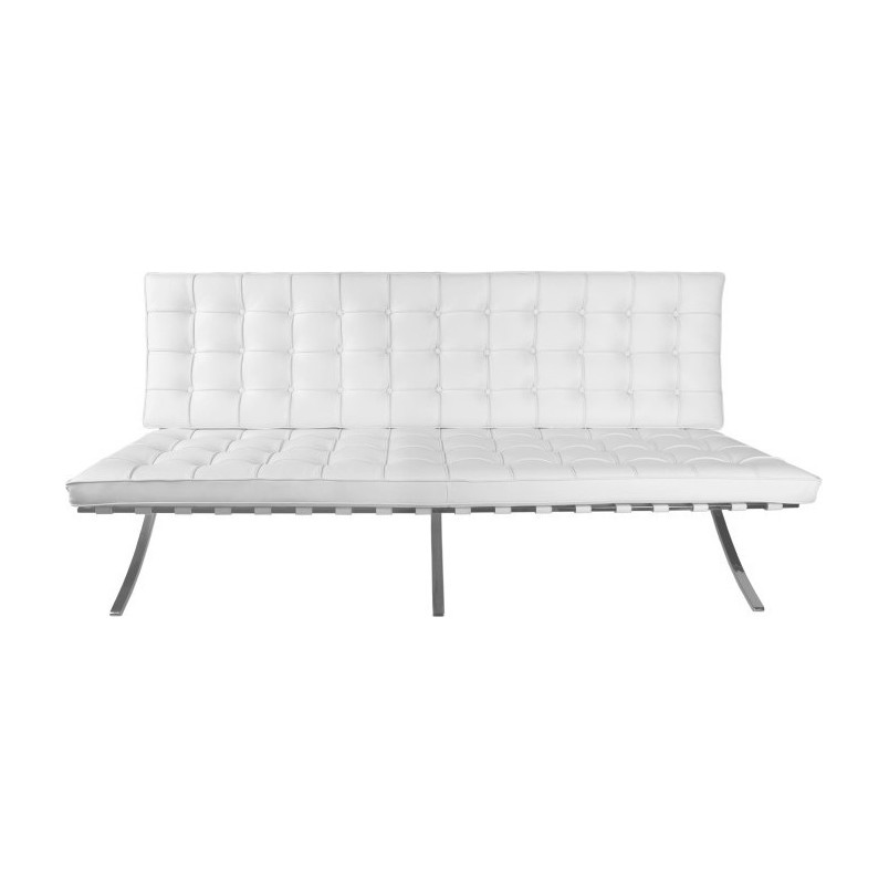 Sofa pikowana biała BA2 D2.Design | Elegancki design