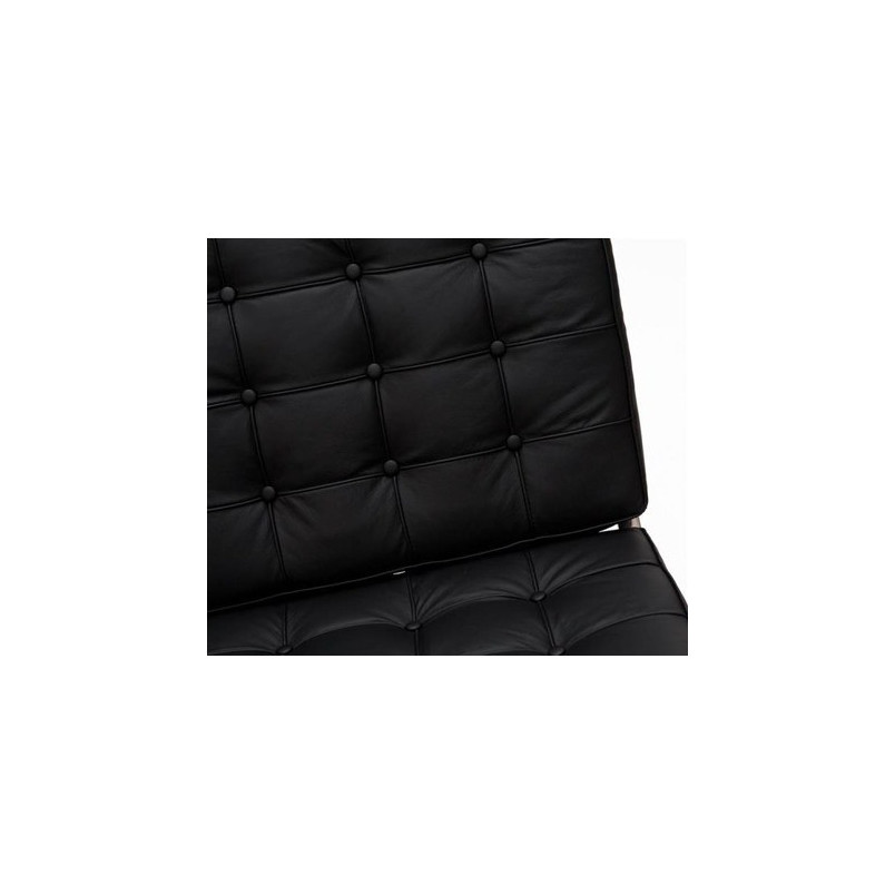 Sofa pikowana BA2 150cm czarna D2.Design - Elegancki Design