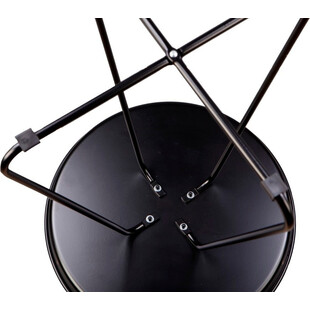 Stolik metalowy Rod czarny Nordifra - Elegancki design