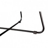 Stolik metalowy Rod czarny Nordifra - Elegancki design