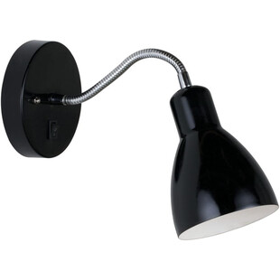 Kinkiet Regulowany Cyclone Czarny | Nordlux - Sklep z Lampami