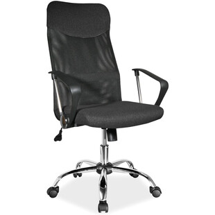 Fotel obrotowy Signal Q-025 czarny - Komfort i ergonomia