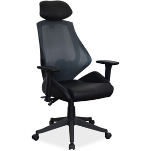 Fotel biurowy obrotowy Signal Q-406 czarny - Komfort i ergonomia