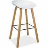 Stołek barowy Signal Sting | Skandynawski design, 76cm