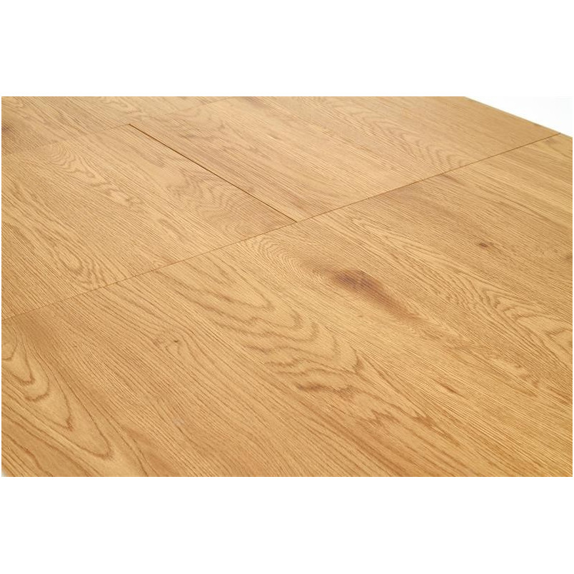 Stół rozkładany loft Capital Halmar | 160x90cm | Złoty dąb/Czarny