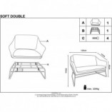 Sofa Soft 125cm Halmar: Komfort i Styl w Twoim Domu