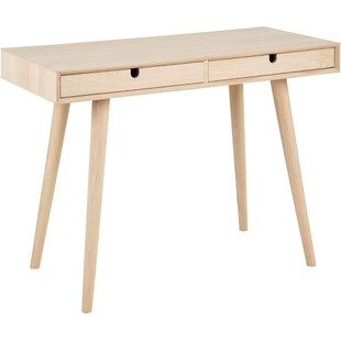 Biurko drewniane Actona Century 100cm - Minimalizm i funkcjonalność