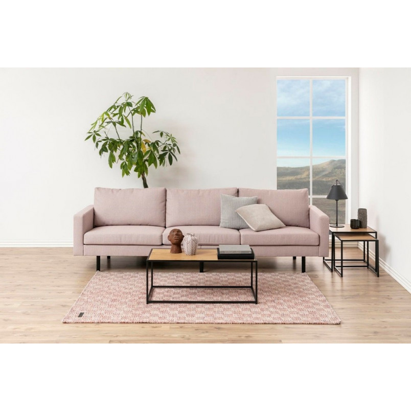 Stoliki loft Actona Seaford - dąb/czarny | Meble Actona