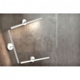 Kinkiet łazienkowy LED biały Nordlux | 60cm, IP44