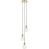 Lampa wisząca Sky Round 3x E27 złota | Markslojd
