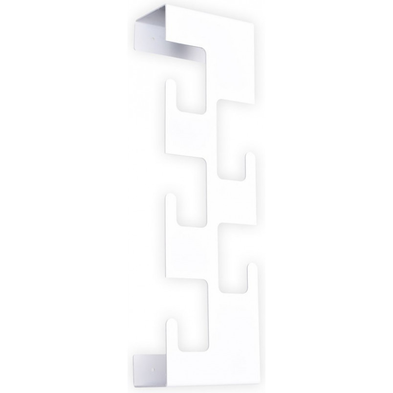 Wieszak ścienny Zip biały Intesi | Nowoczesny design