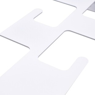 Wieszak ścienny Zip biały Intesi | Nowoczesny design