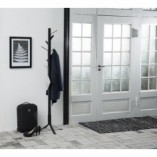 Wieszak stojący Vinson Actona - Czarny, metalowy - Kup online!