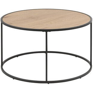 Stolik kawowy Actona Seaford | Loft, dąb, 80cm | Kup online