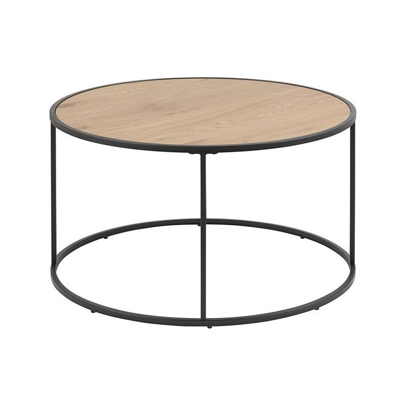 Stolik kawowy Actona Seaford | Loft, dąb, 80cm | Kup online
