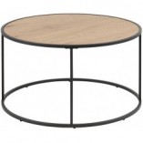 Stolik kawowy Actona Seaford | Loft, dąb, 80cm | Kup online