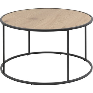 Stolik kawowy Actona Seaford | Loft, dąb, 80cm | Kup online
