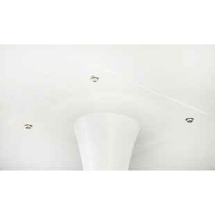 Stół okrągły biały Simplet Skinny 80cm - Elegancki design
