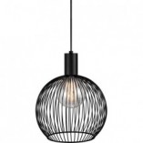 Lampa wisząca czarna AVER - Design For The People | Loftowa Kula