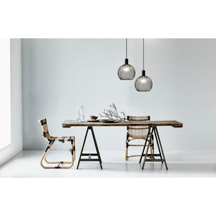 Lampa wisząca czarna AVER - Design For The People | Loftowa Kula