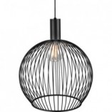 Lampa wisząca czarna AVER - Design For The People | Loftowa