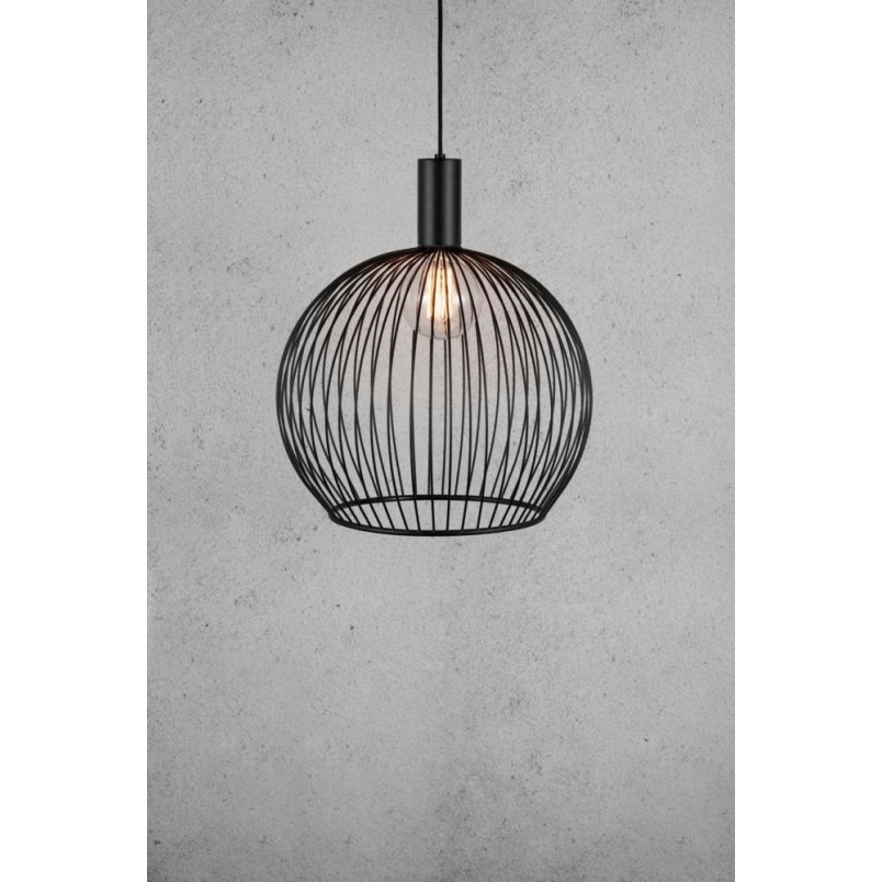 Lampa wisząca czarna AVER - Design For The People | Loftowa