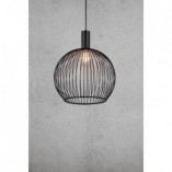 Lampa wisząca czarna AVER - Design For The People | Loftowa