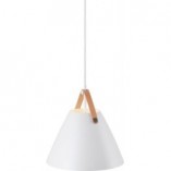 Lampa wisząca Strap biała | Skandynawski design | Design For The People