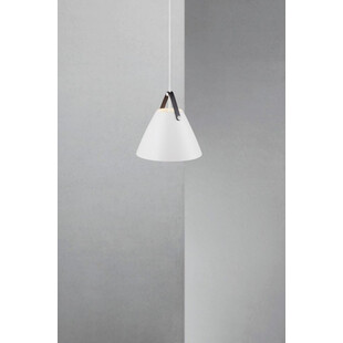 Lampa wisząca Strap biała | Skandynawski design | Design For The People