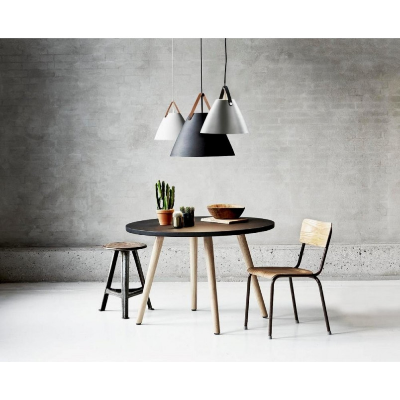 Lampa wisząca Strap biała | Skandynawski design | Design For The People