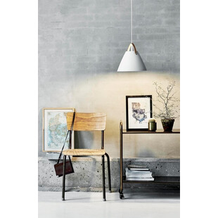 Lampa wisząca Strap biała | Skandynawski design | Design For The People