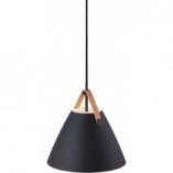Lampa wisząca Strap czarna - Design For The People | Skandynawska